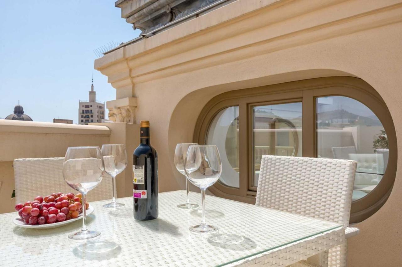 Felix Saenz Penthouse In Malaga By Solaga Holiday Homes ภายนอก รูปภาพ